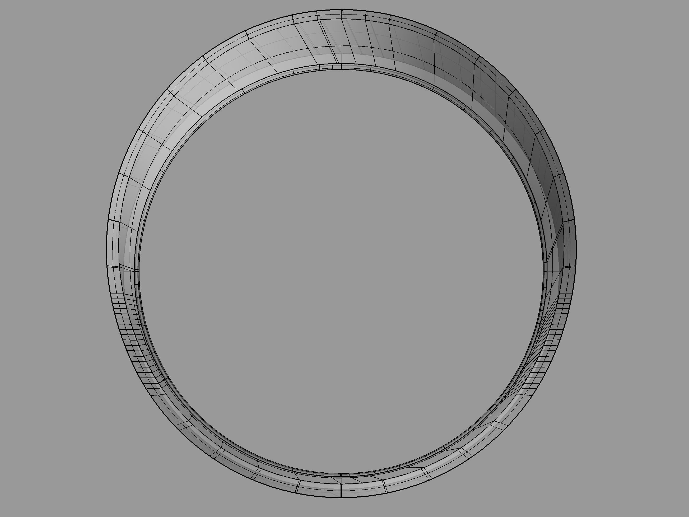 Audi TT 8n Mk1 Speedometer Surround 3D print model_7