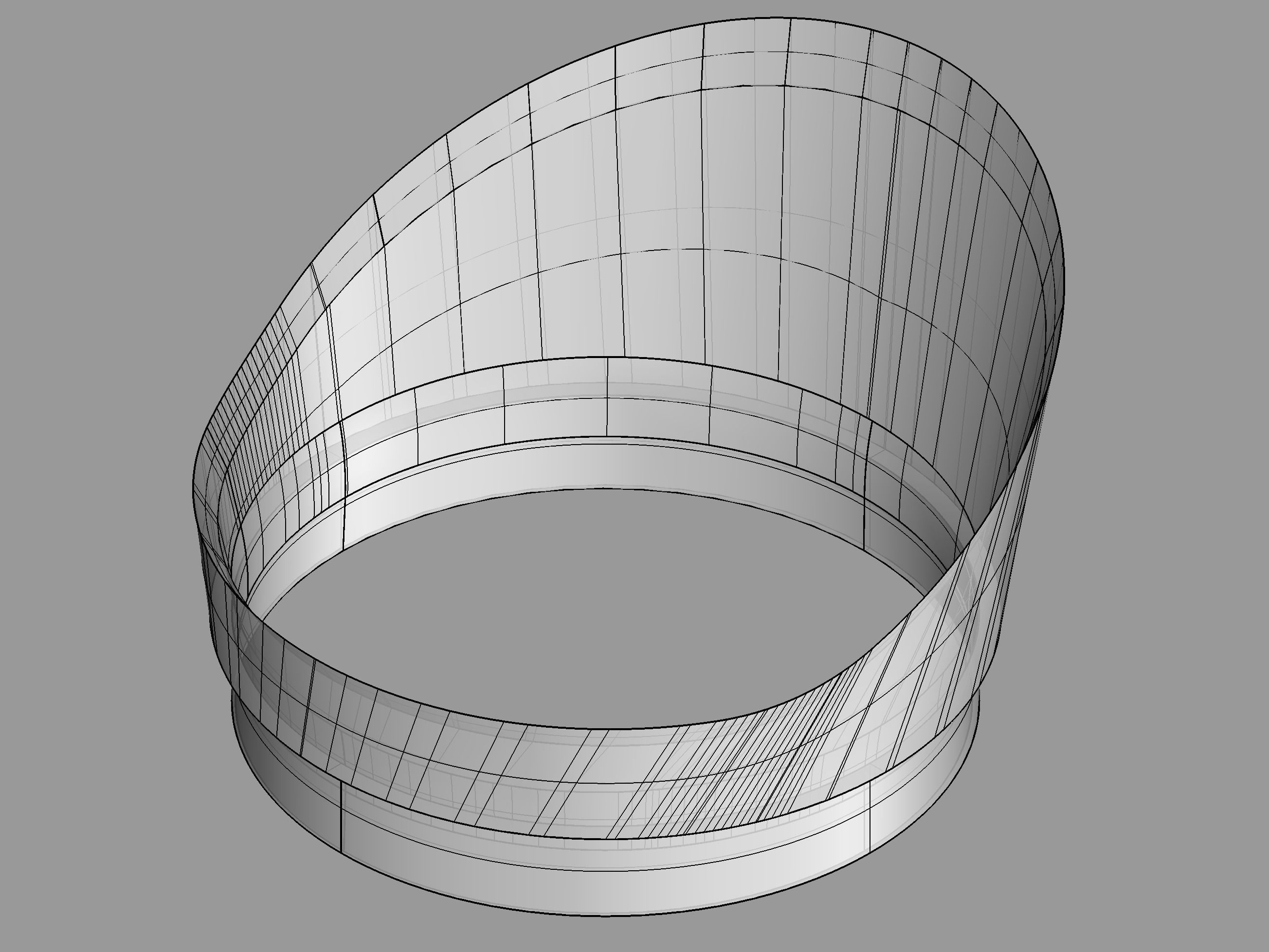 Audi TT 8n Mk1 Speedometer Surround 3D print model_5