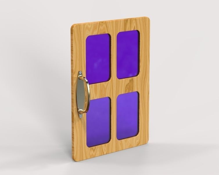 Door Handle 3D print model_25