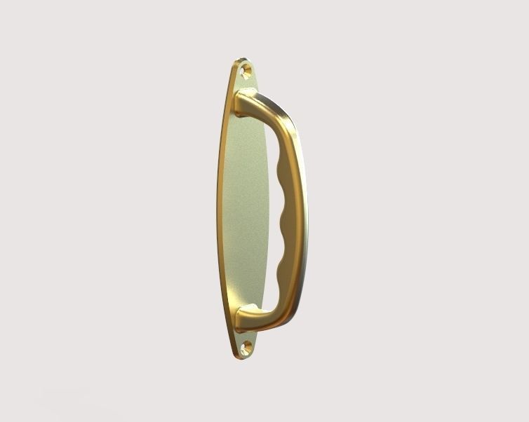 Door Handle 3D print model_19