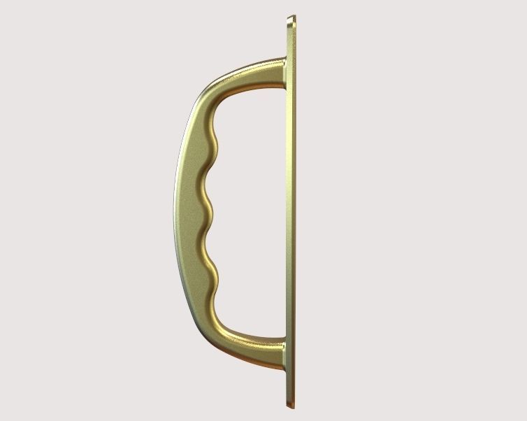 Door Handle 3D print model_1