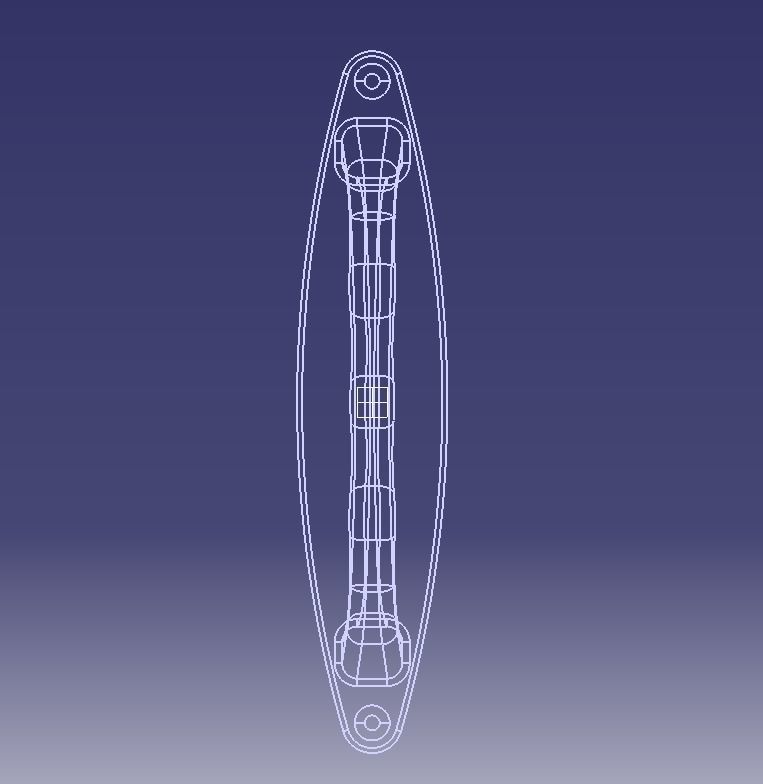 Door Handle 3D print model_10