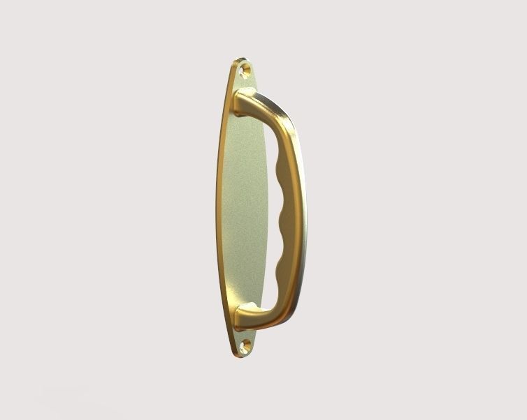 Door Handle 3D print model_15