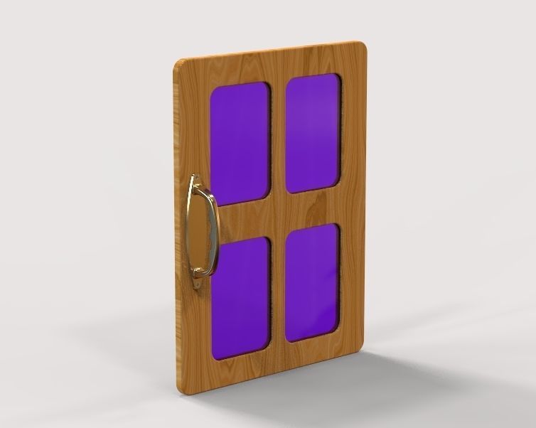 Door Handle 3D print model_24