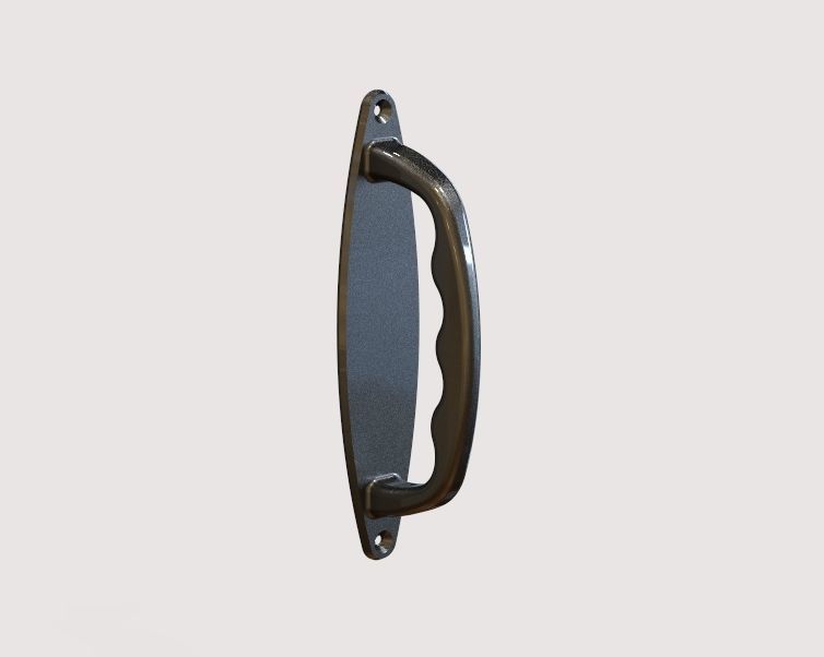 Door Handle 3D print model_20