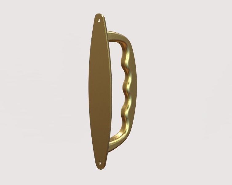 Door Handle 3D print model_22