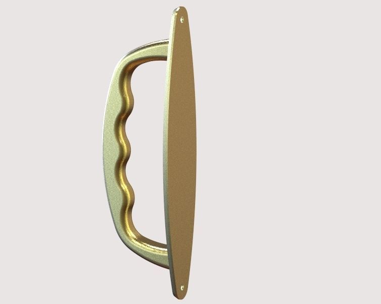 Door Handle 3D print model_31