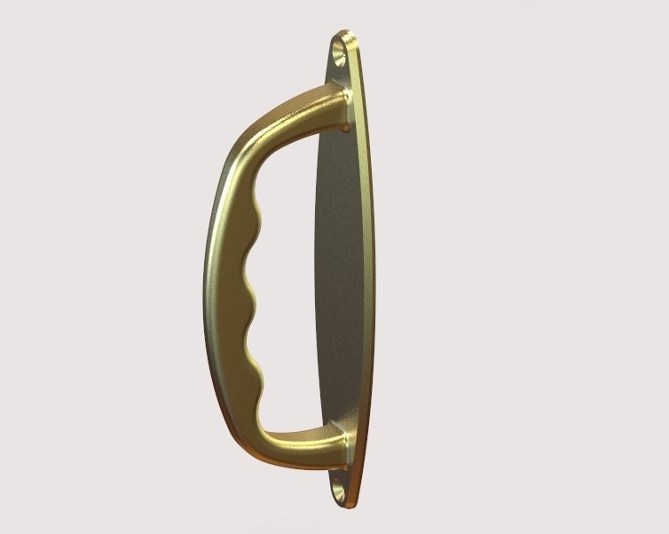 Door Handle 3D print model_30