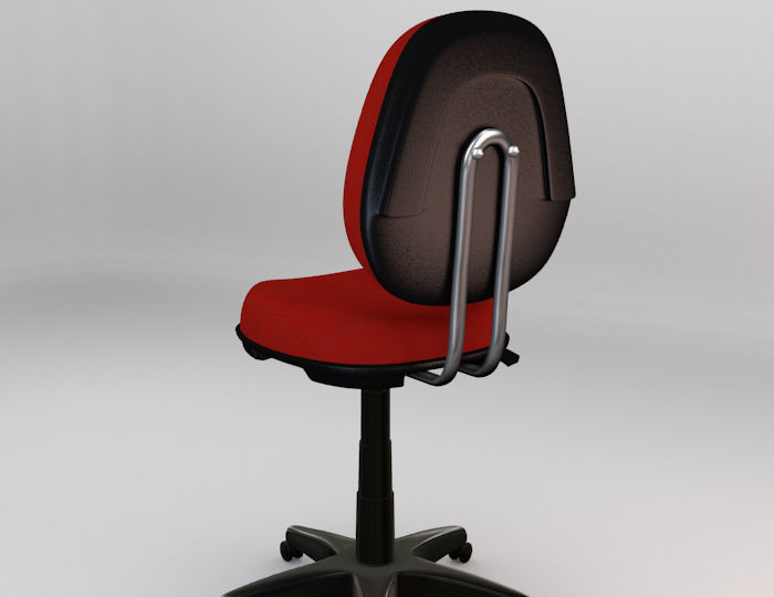 Office Chair 3D model_4