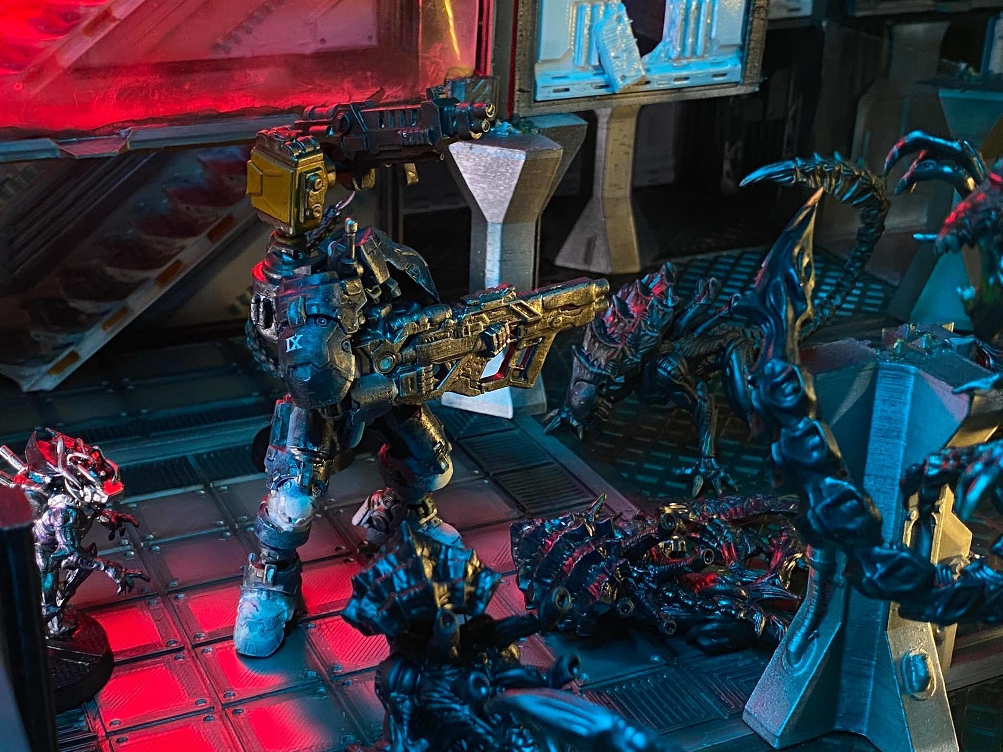 FKMSA ADVANCE BATTLE DROID ARMORED HEAVYARMS UNIT A 3D print model_6