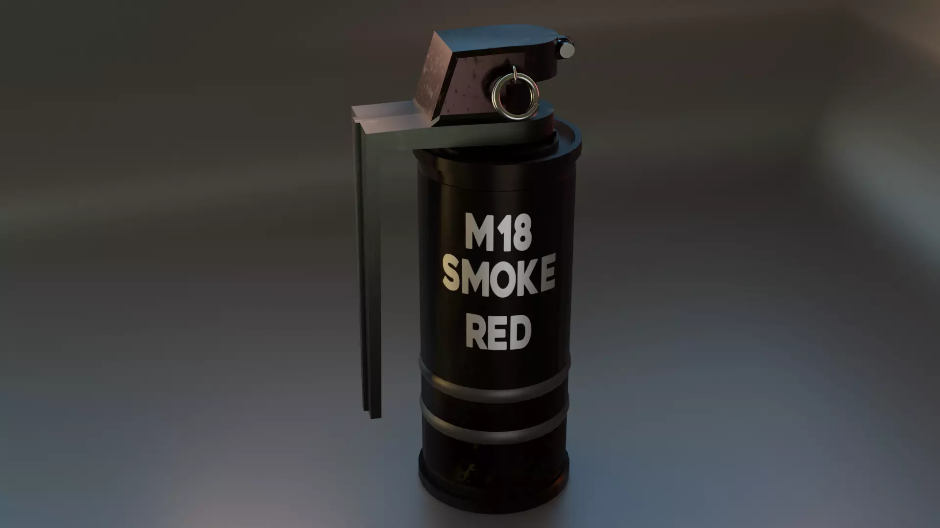 Grenade Smoke Free 3D model_0