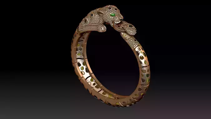 Bracelet 3d jewelry model 3D print model