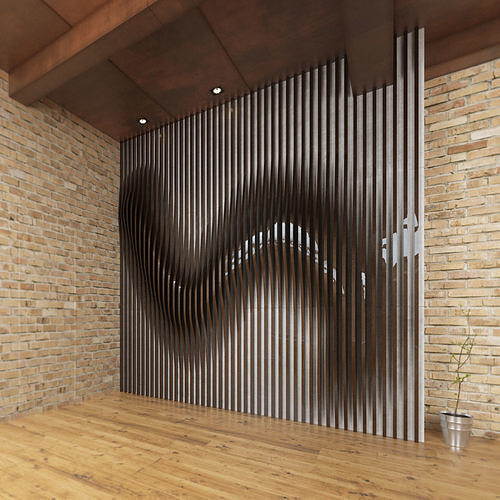 Parametric panel 3D model Free 3D model