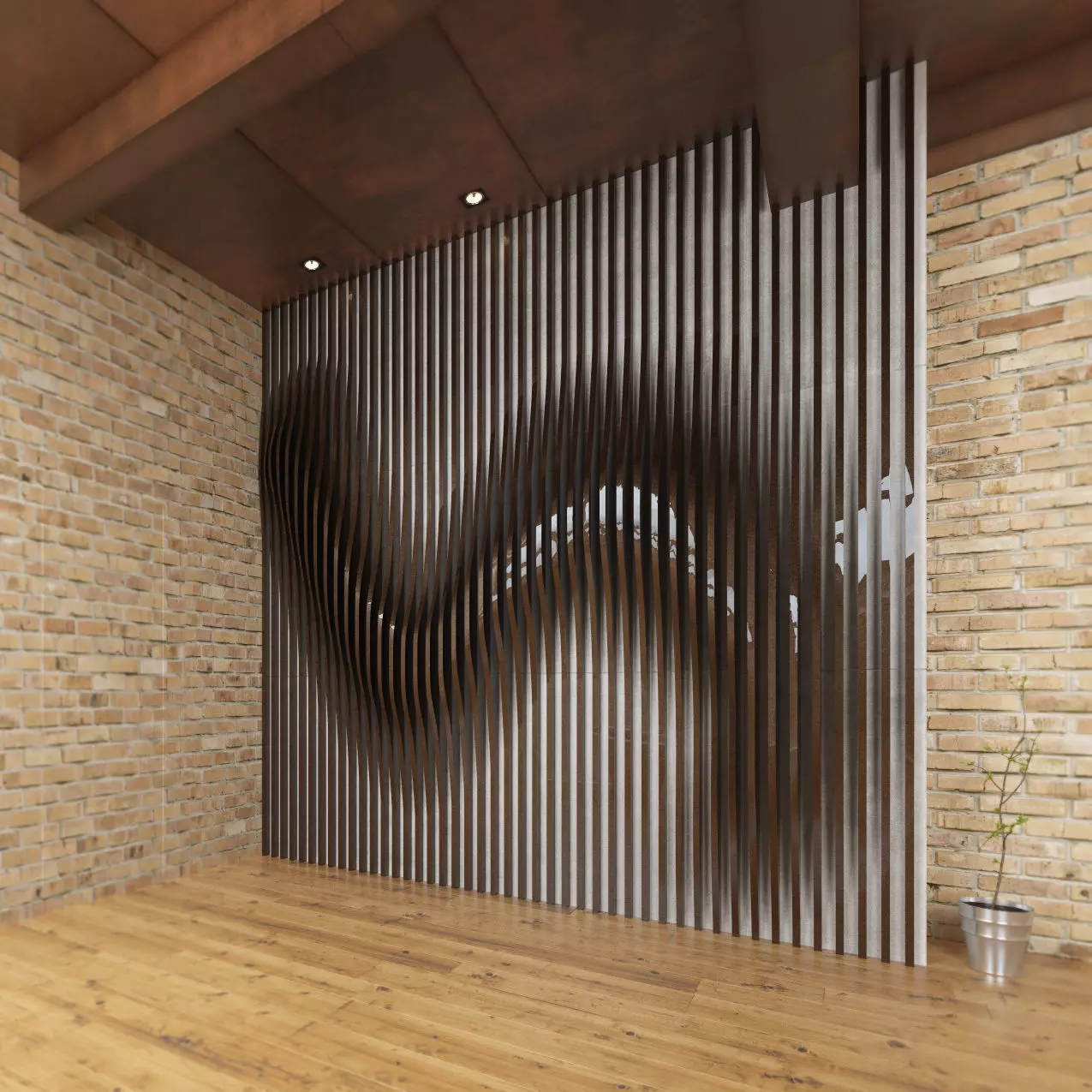 Parametric panel 3D model Free 3D model