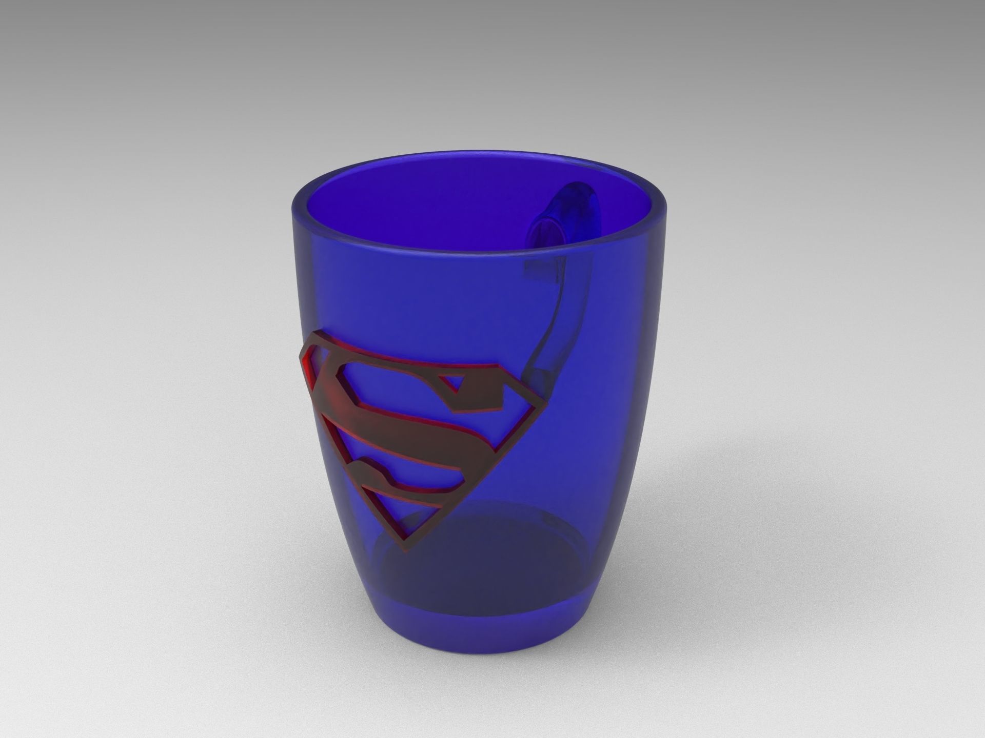 Fun cups superheroes 3D print model_6