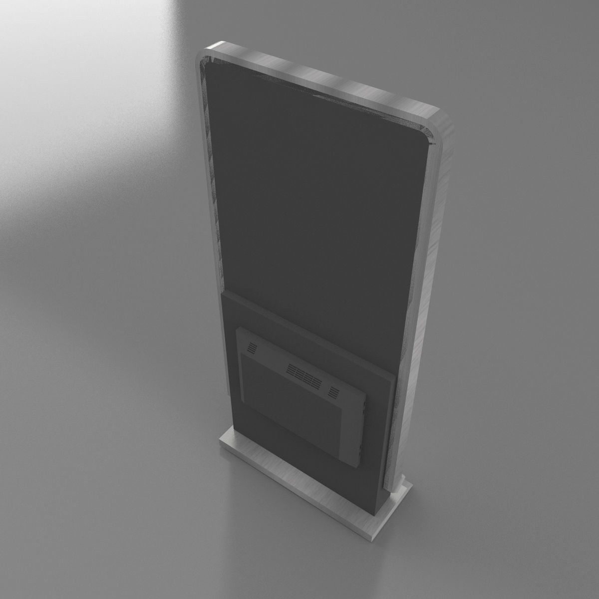 Information Kiosk display 3D model_2