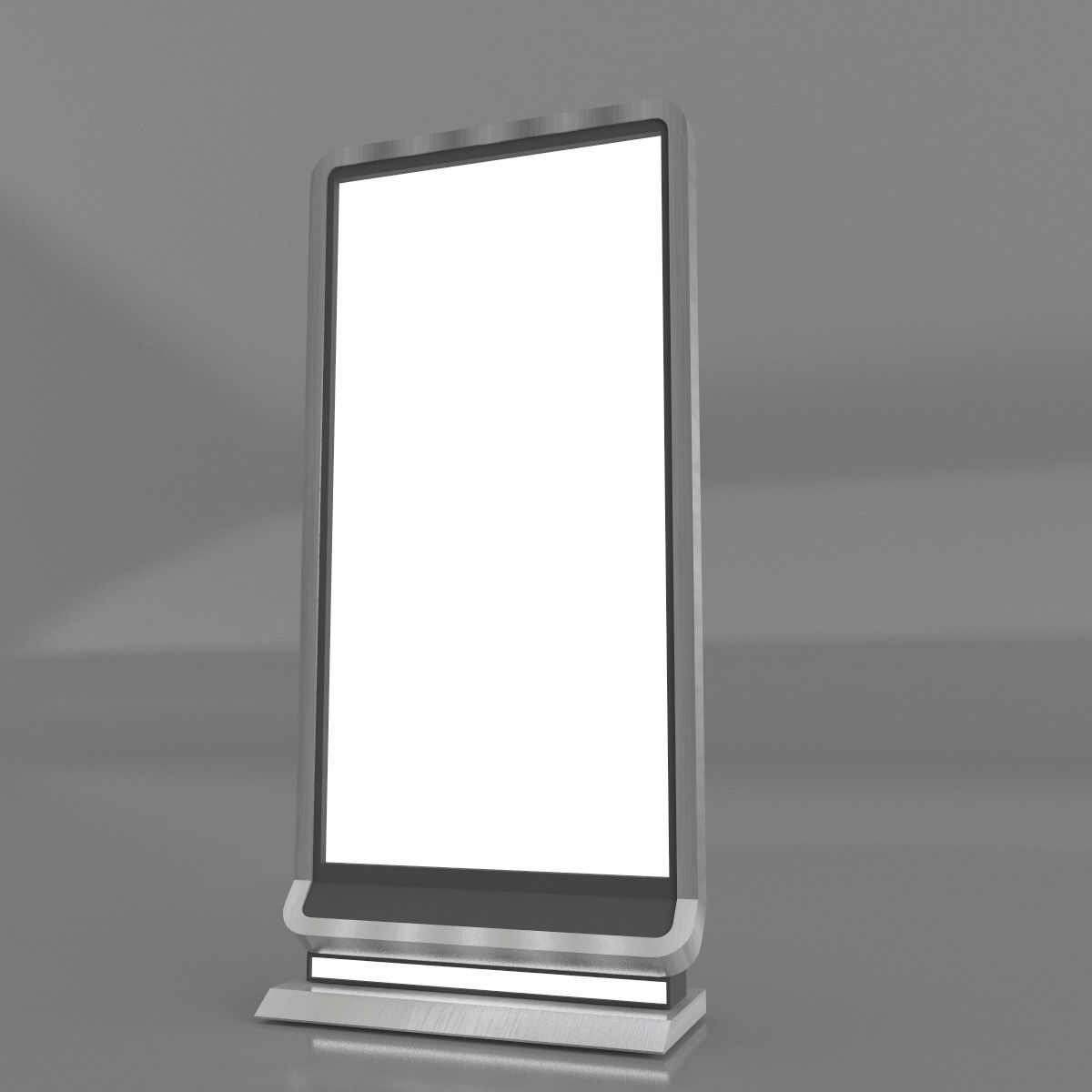 Information Kiosk display 3D model_1