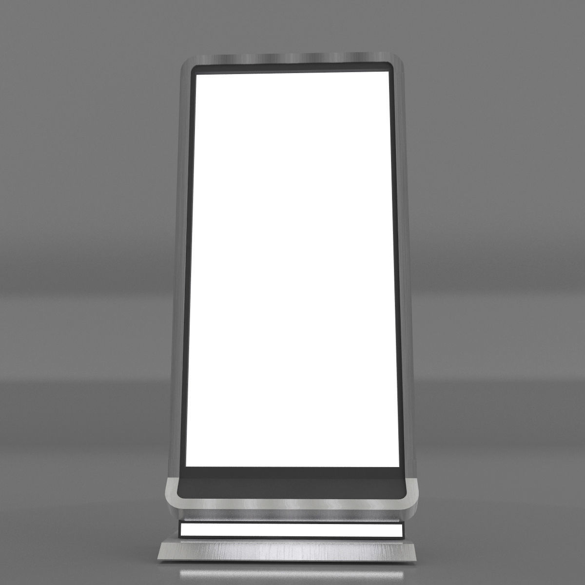 Information Kiosk display 3D model_3