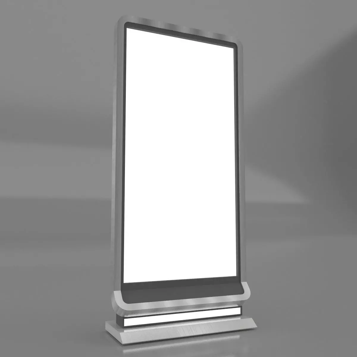 Information Kiosk display 3D model_0