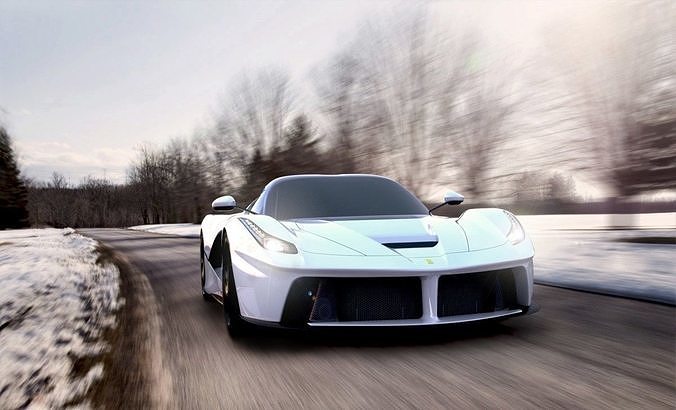 Laferrari ferrari italia hd wallpaper 3D model
