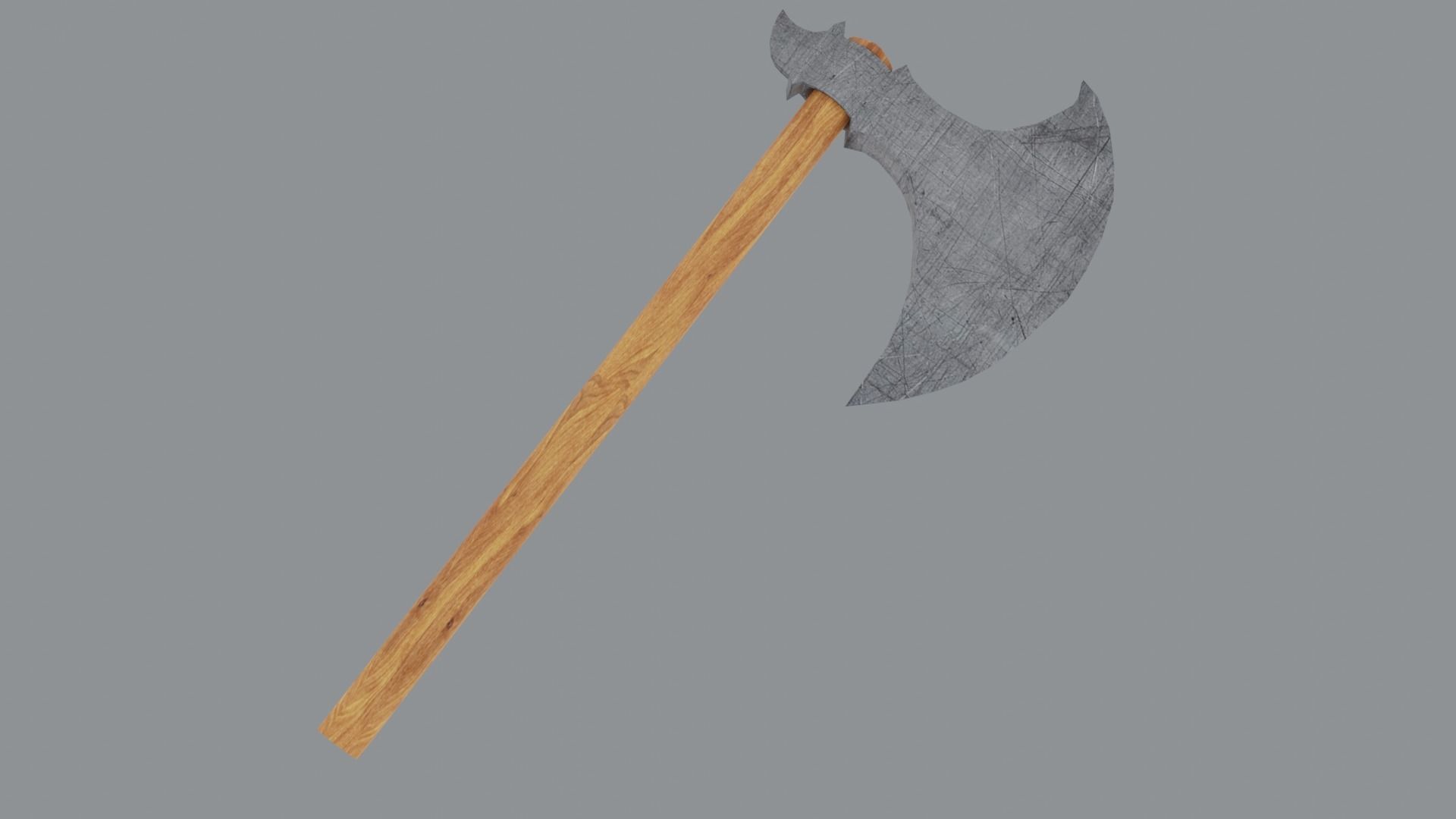 Axe Pack Low-poly 3D model_21