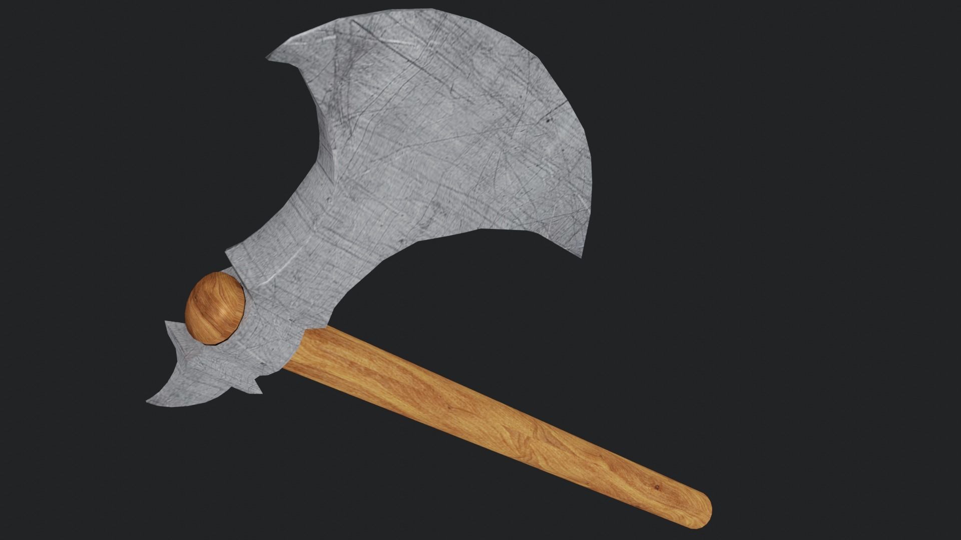 Axe Pack Low-poly 3D model_29