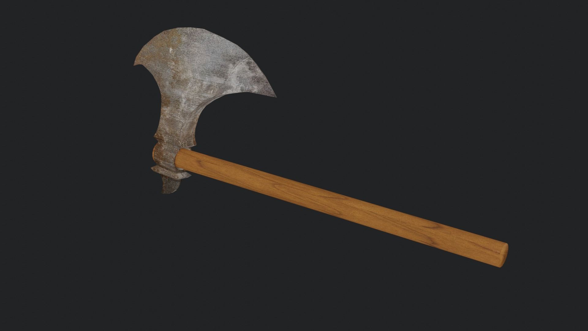 Axe Pack Low-poly 3D model_31