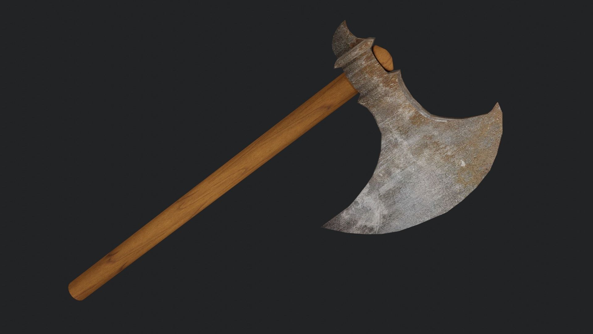 Axe Pack Low-poly 3D model_34