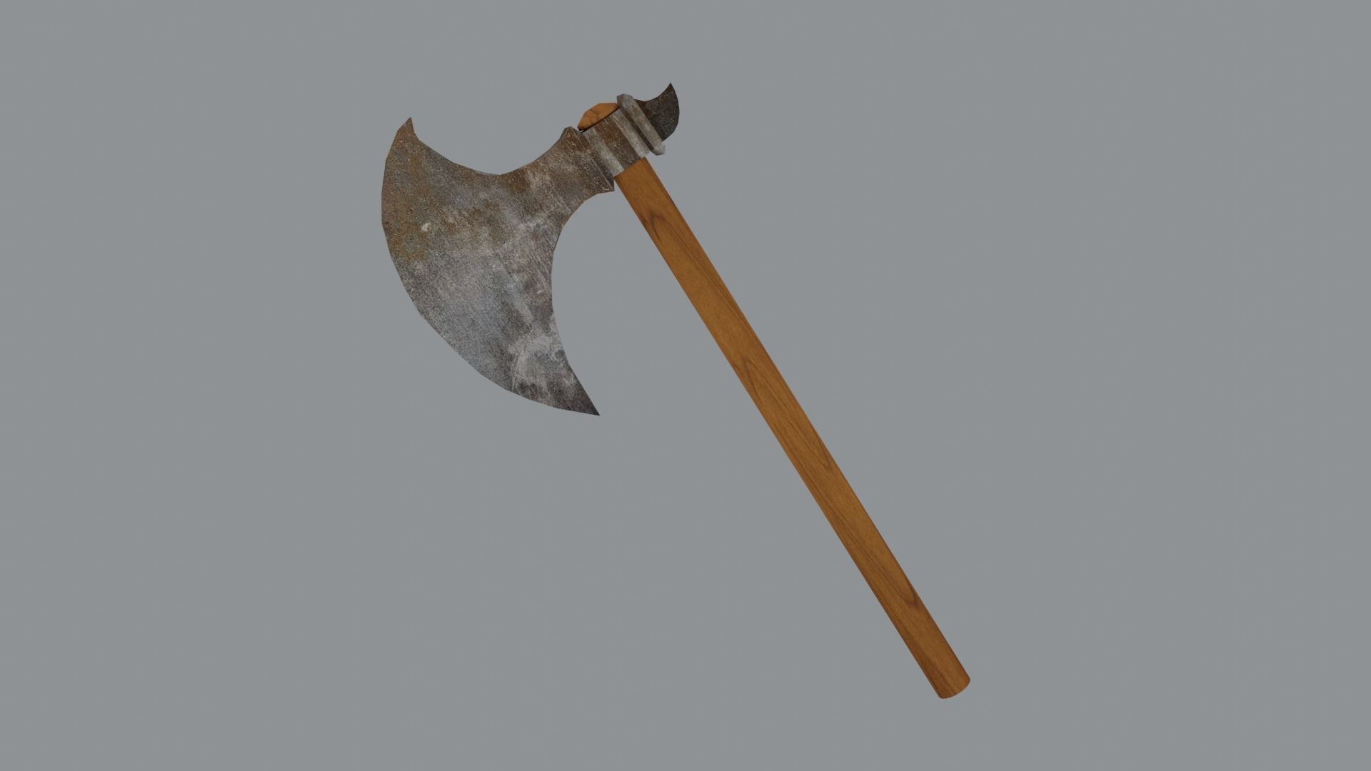 Axe Pack Low-poly 3D model_10