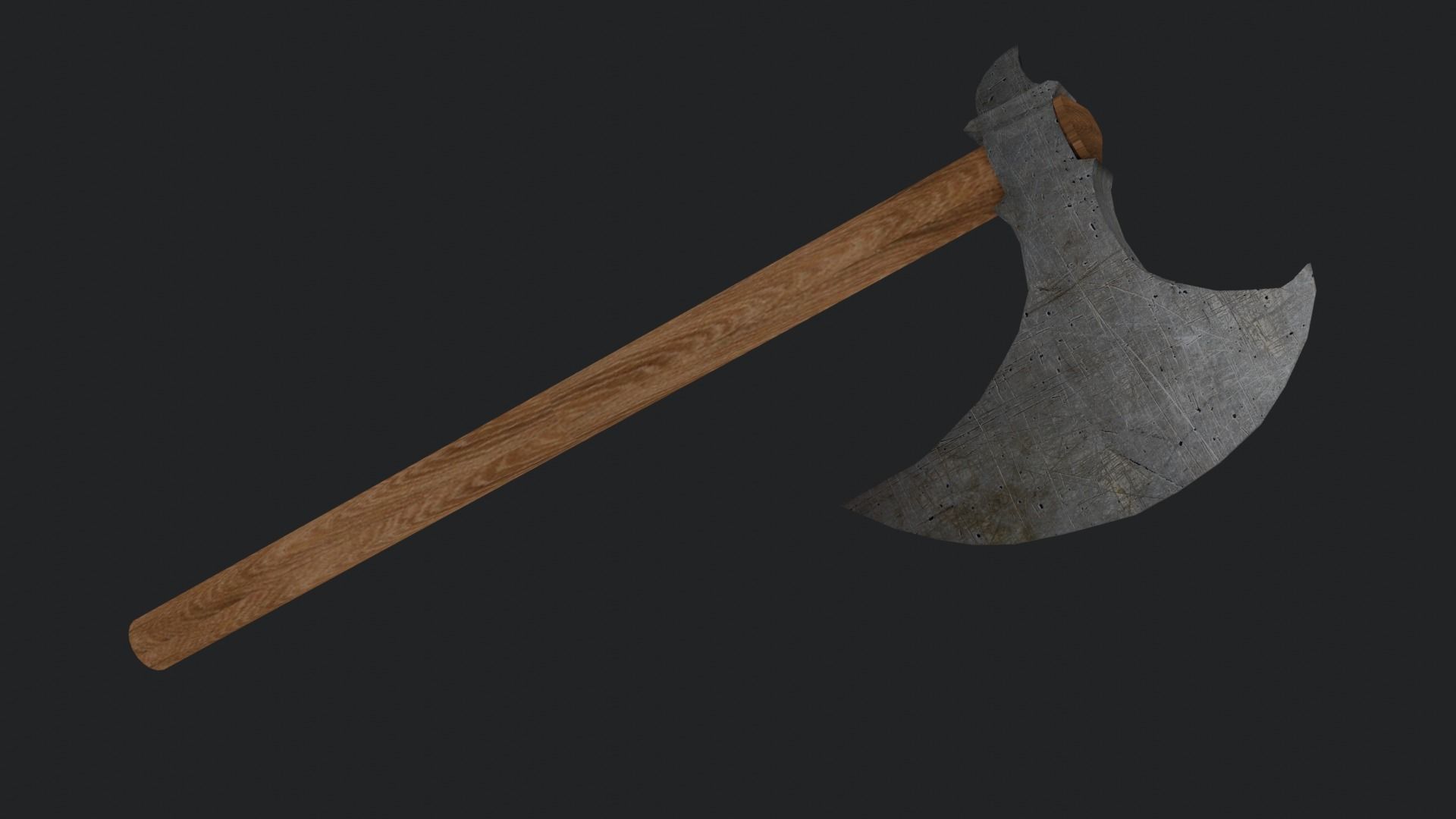 Axe Pack Low-poly 3D model_24