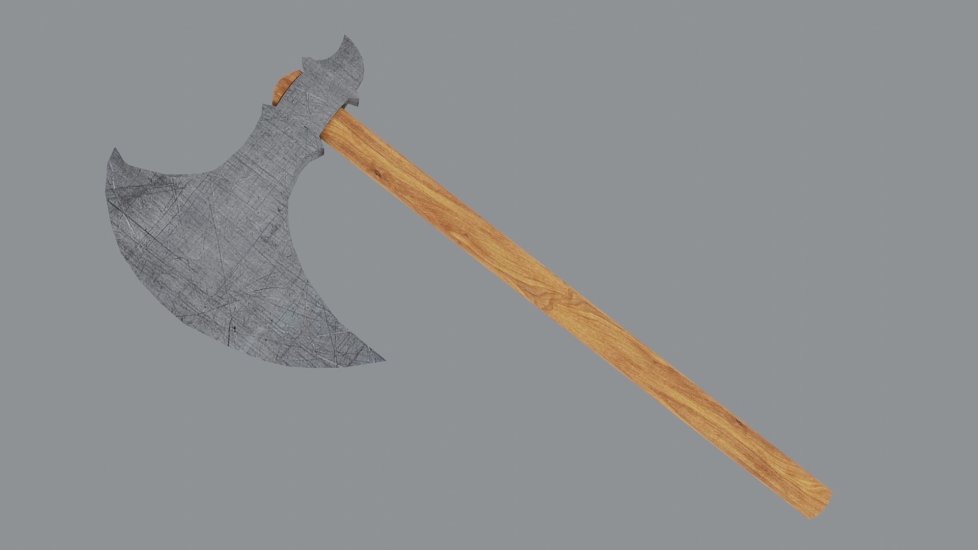 Axe Pack Low-poly 3D model_23