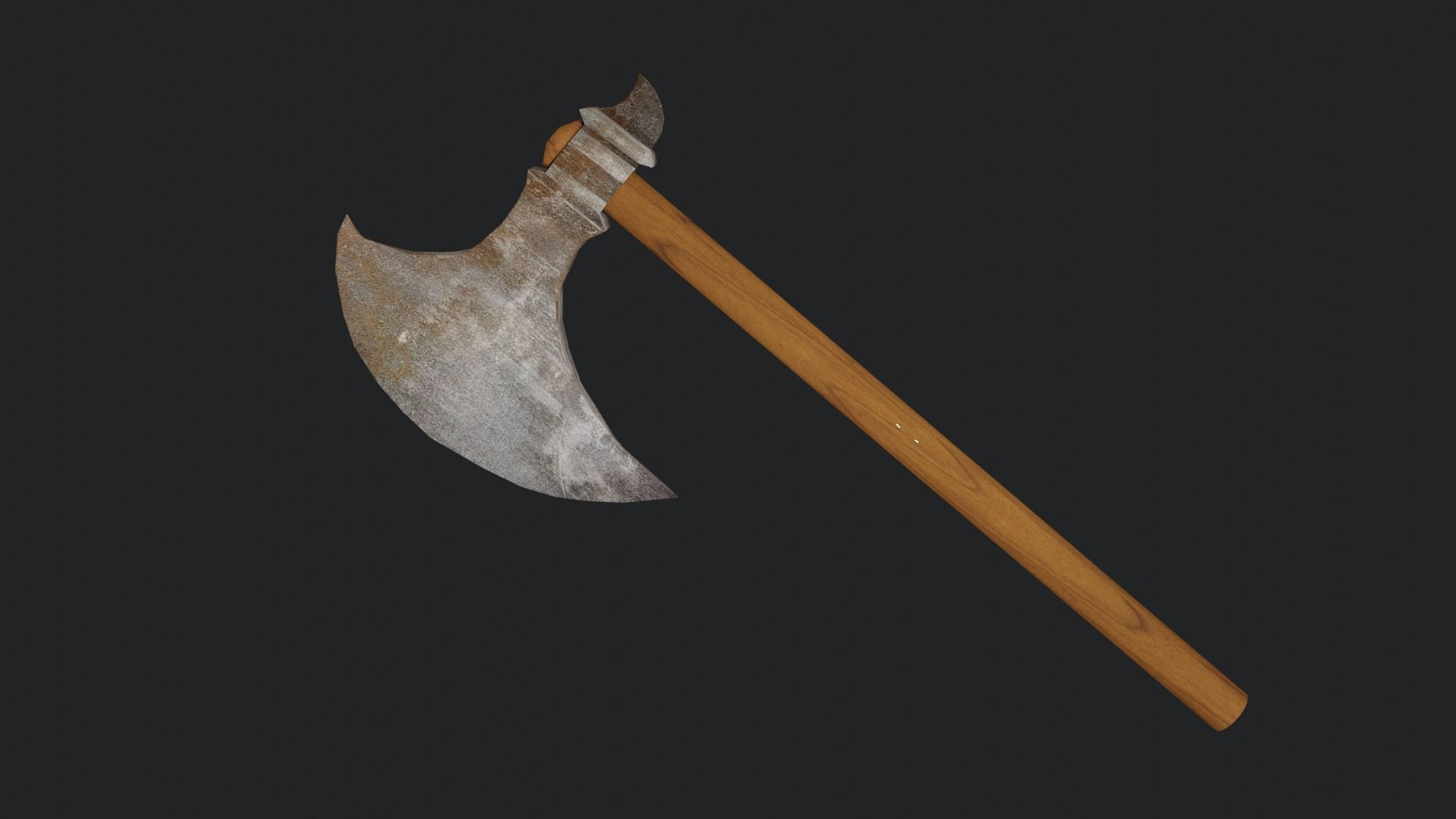 Axe Pack Low-poly 3D model_30