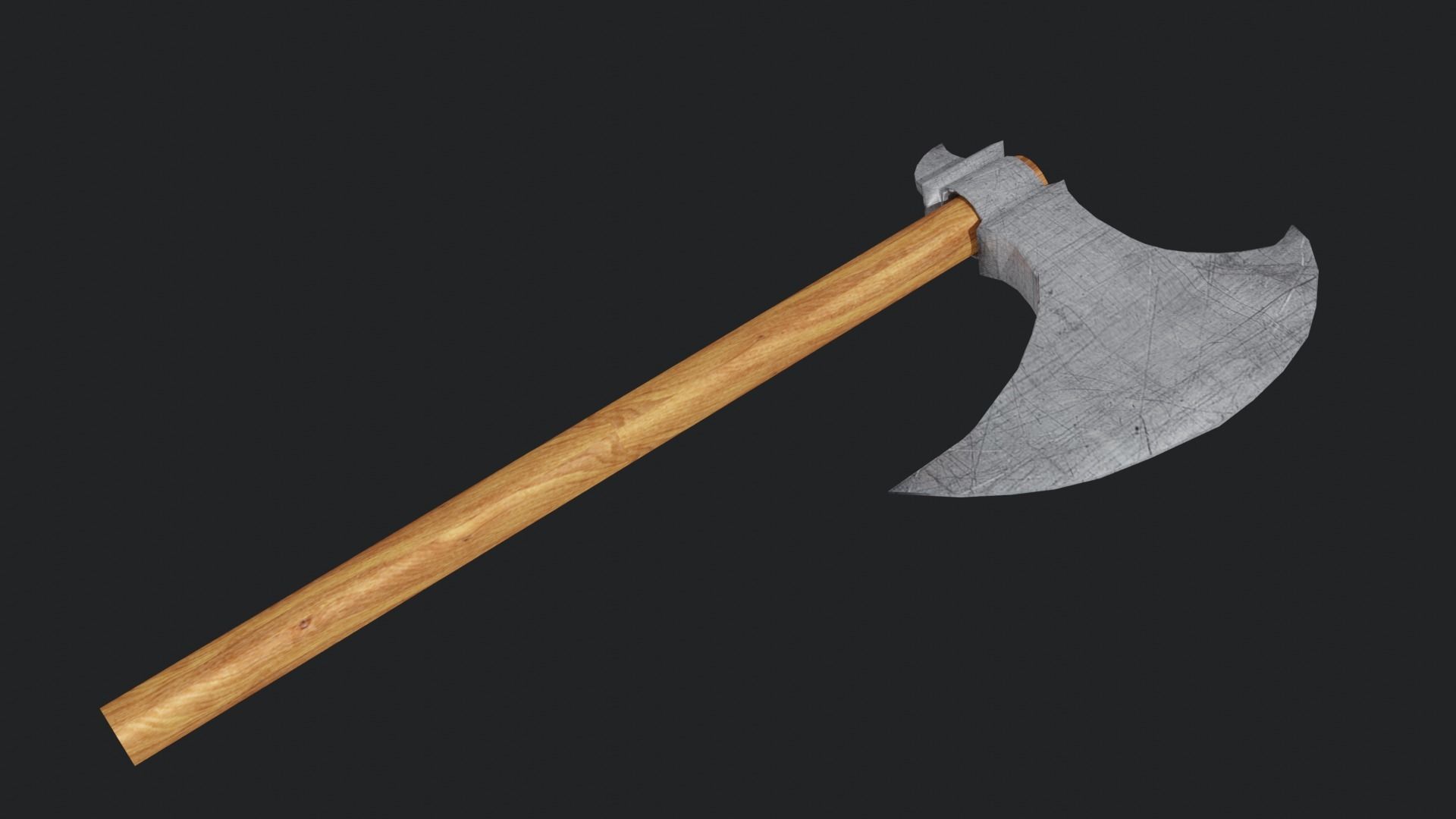 Axe Pack Low-poly 3D model_28