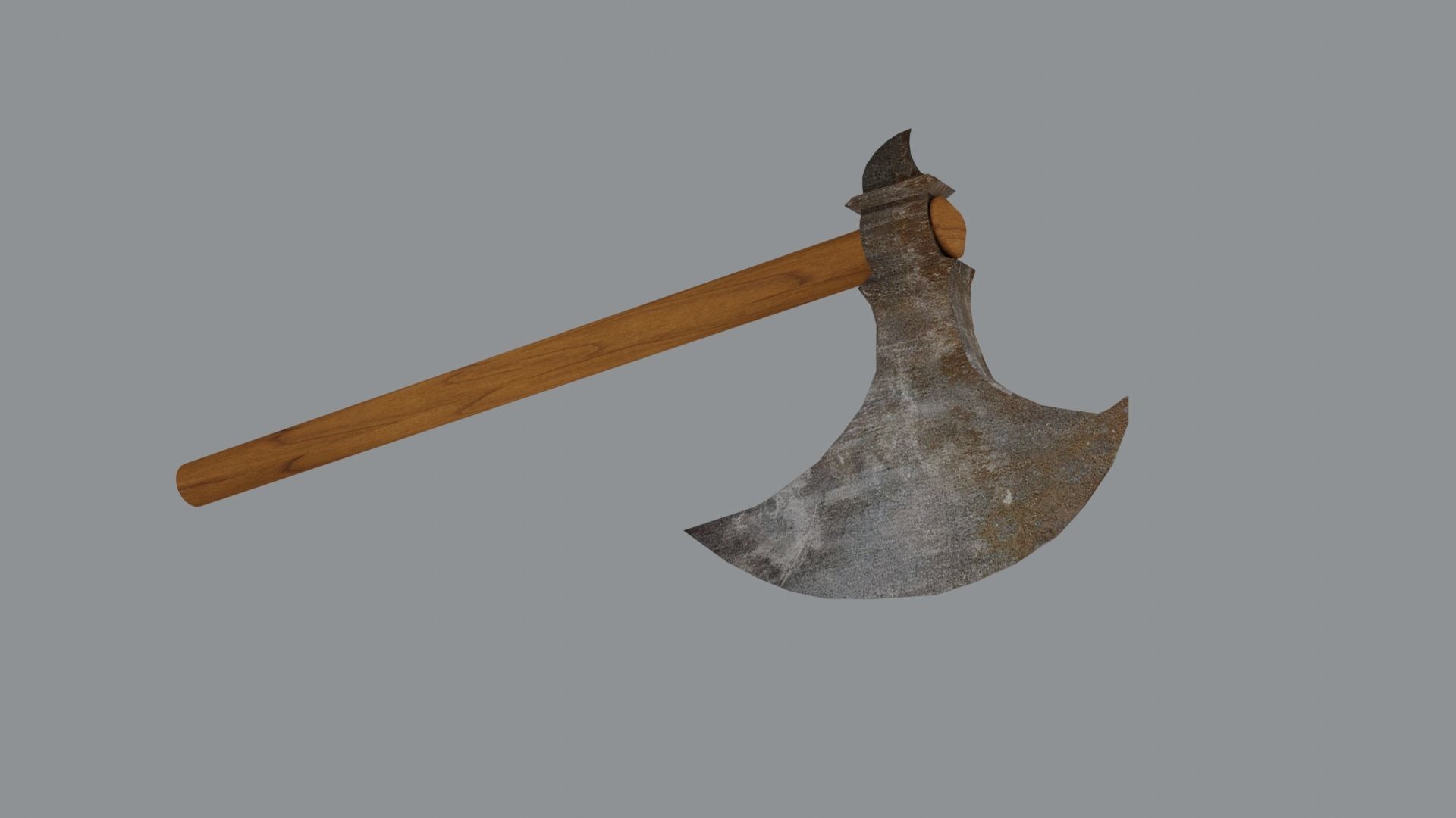 Axe Pack Low-poly 3D model_2