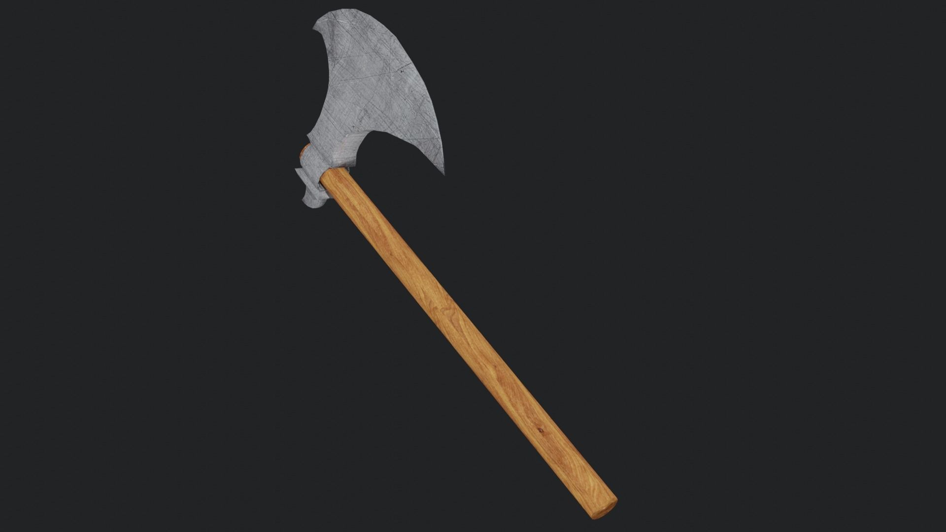 Axe Pack Low-poly 3D model_27