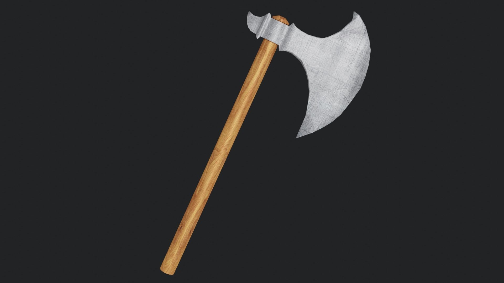 Axe Pack Low-poly 3D model_26