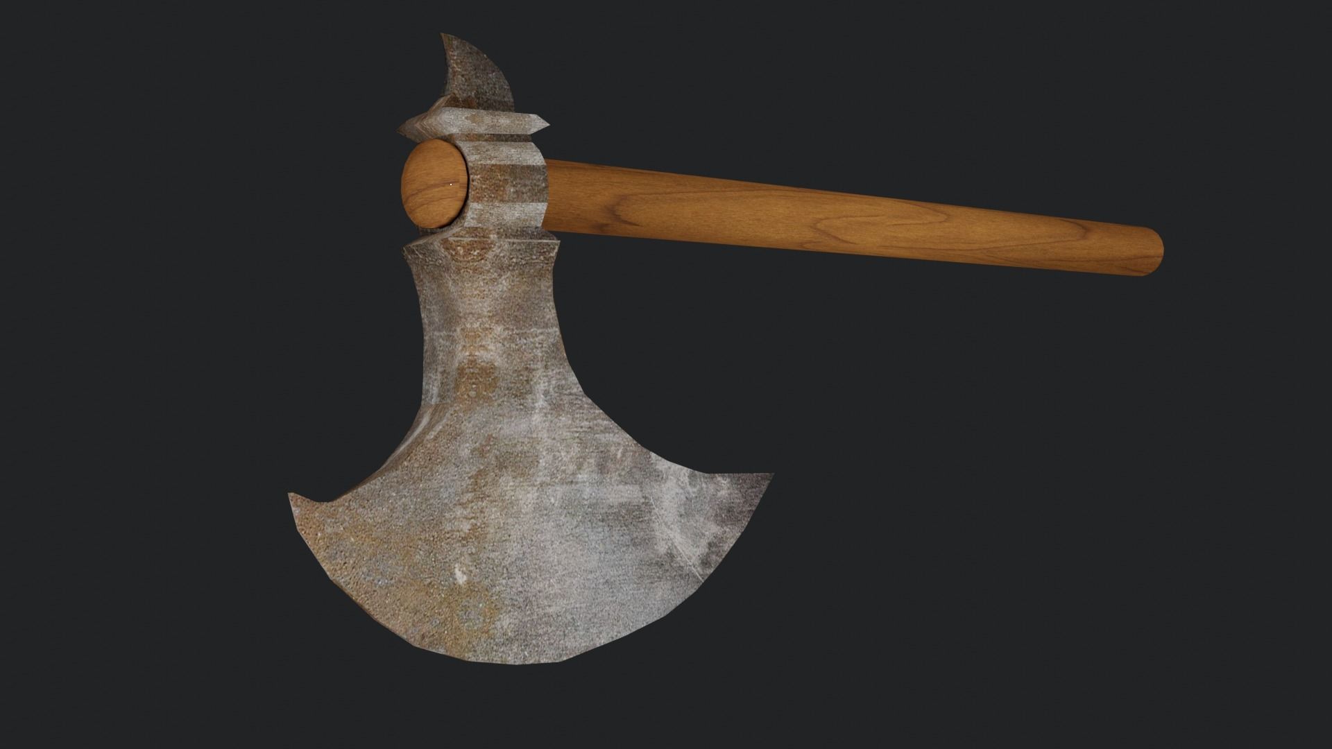 Axe Pack Low-poly 3D model_32