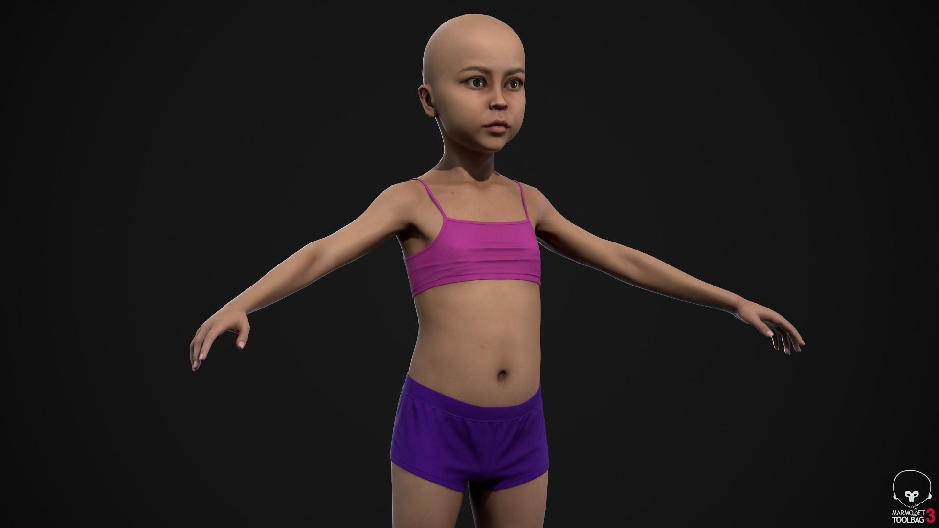 Different ages women pack 3D Model Collection_70