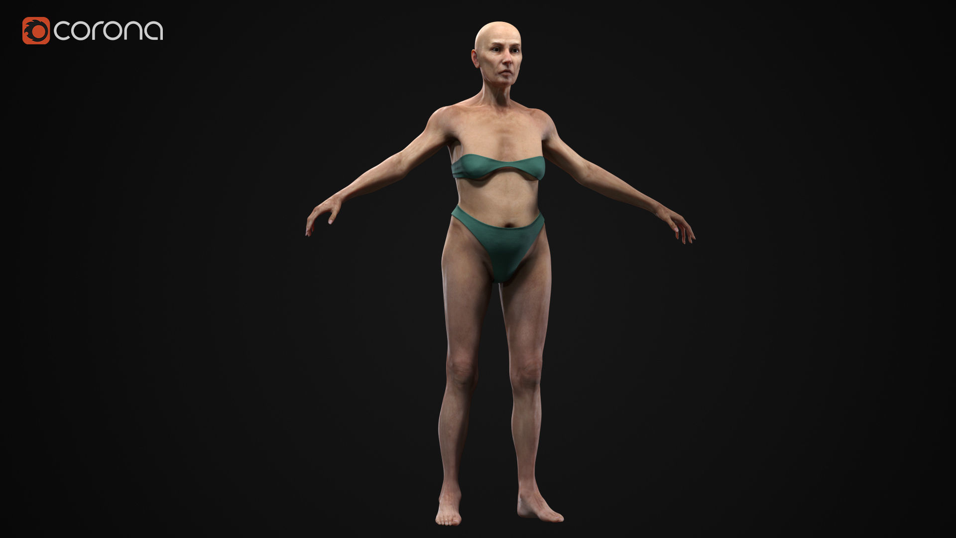 Different ages women pack 3D Model Collection_37