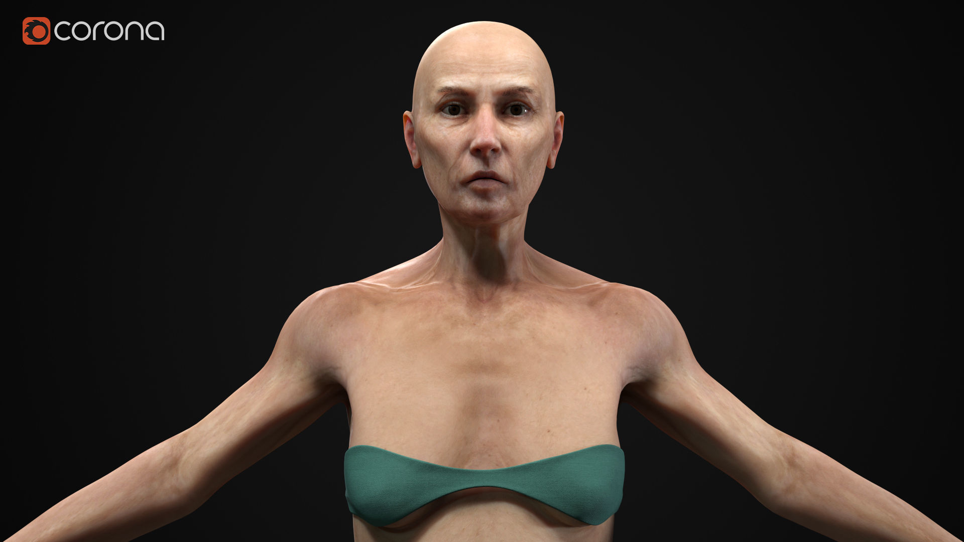 Different ages women pack 3D Model Collection_40