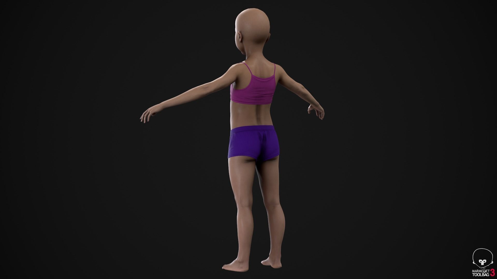 Different ages women pack 3D Model Collection_74