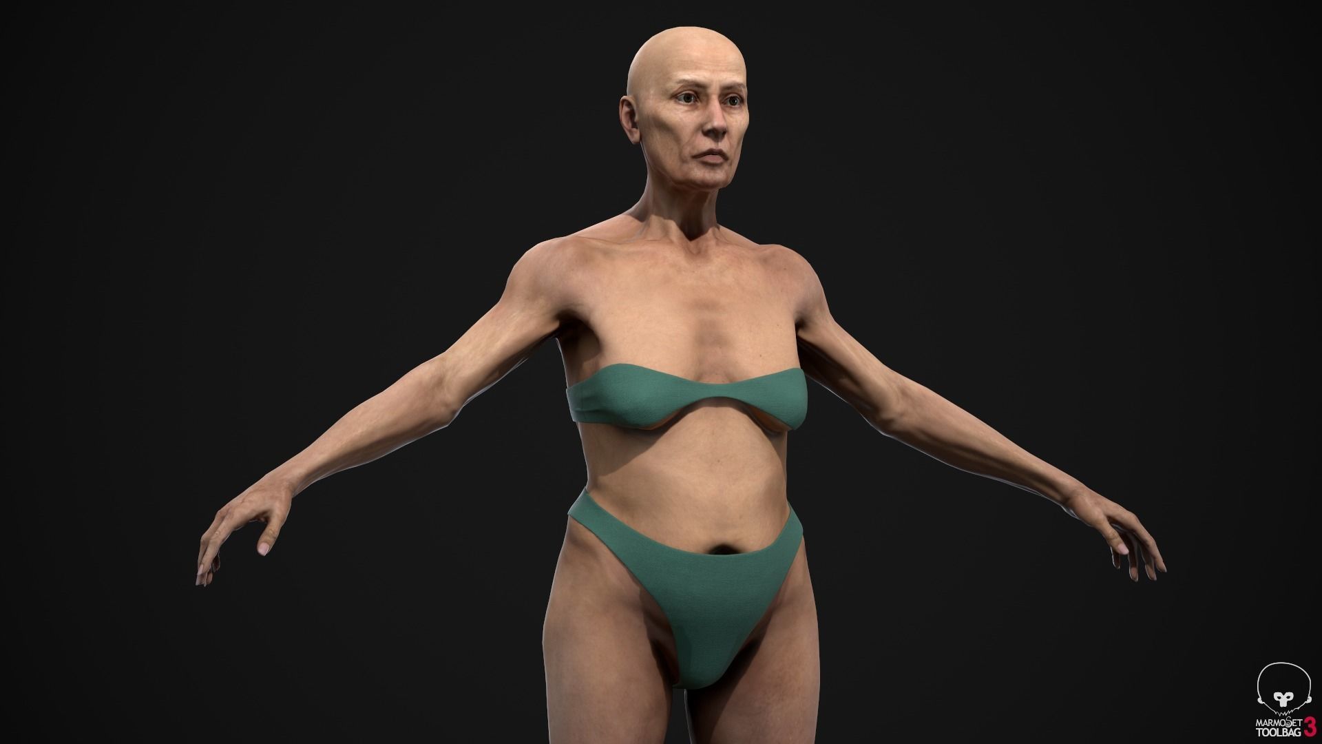 Different ages women pack 3D Model Collection_41