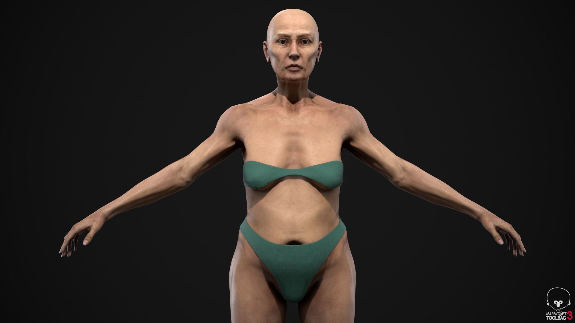 Different ages women pack 3D Model Collection_46