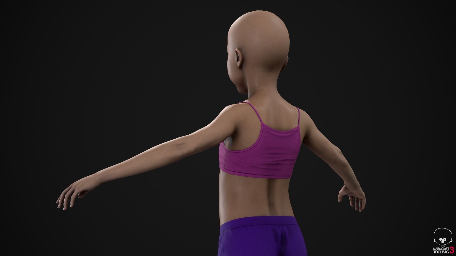 Different ages women pack 3D Model Collection_80