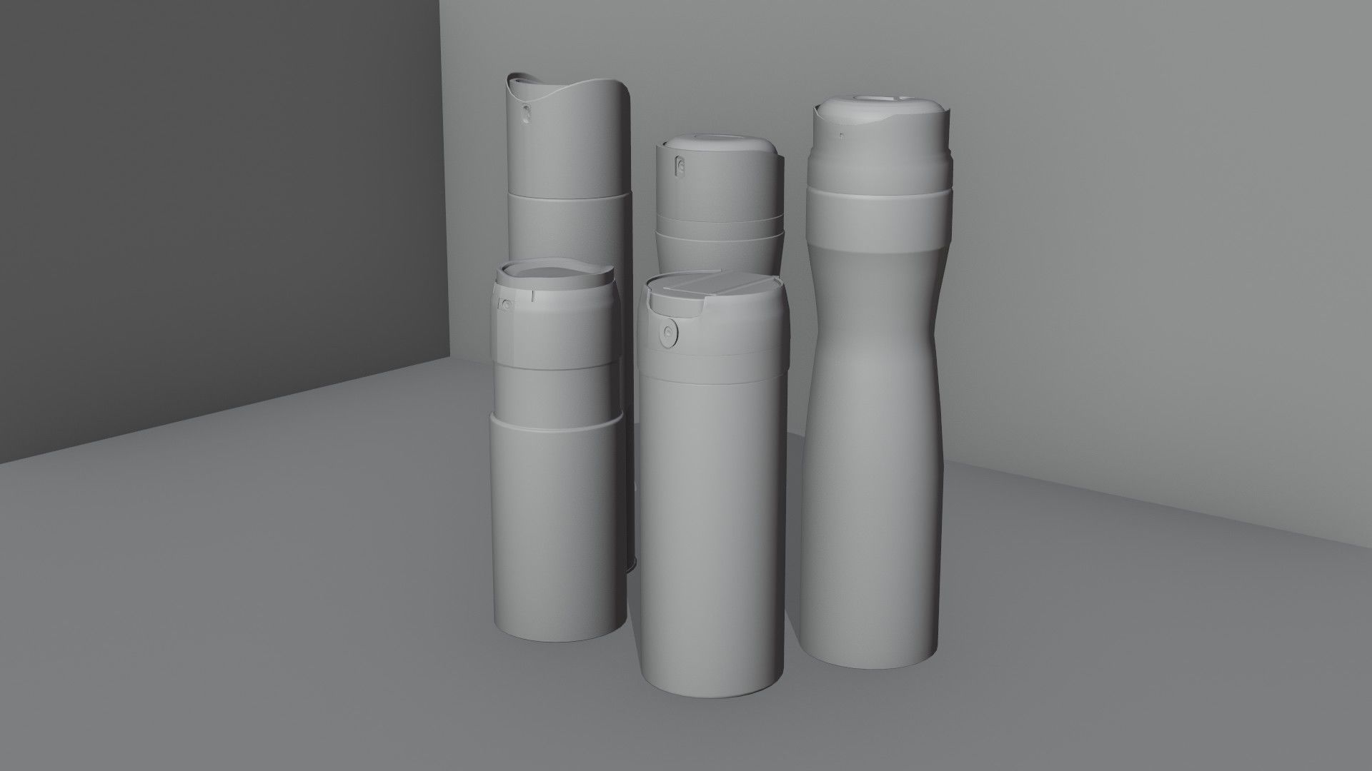 3D MODEL OF DEODORANTS Low-poly 3D model_14