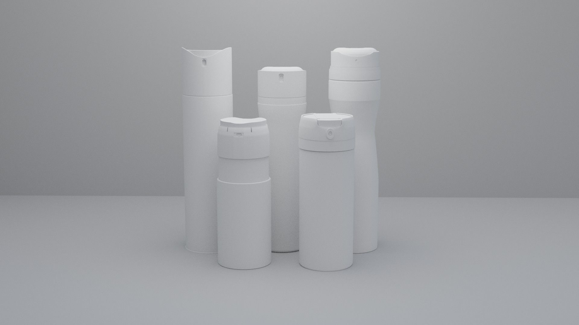 3D MODEL OF DEODORANTS Low-poly 3D model_8