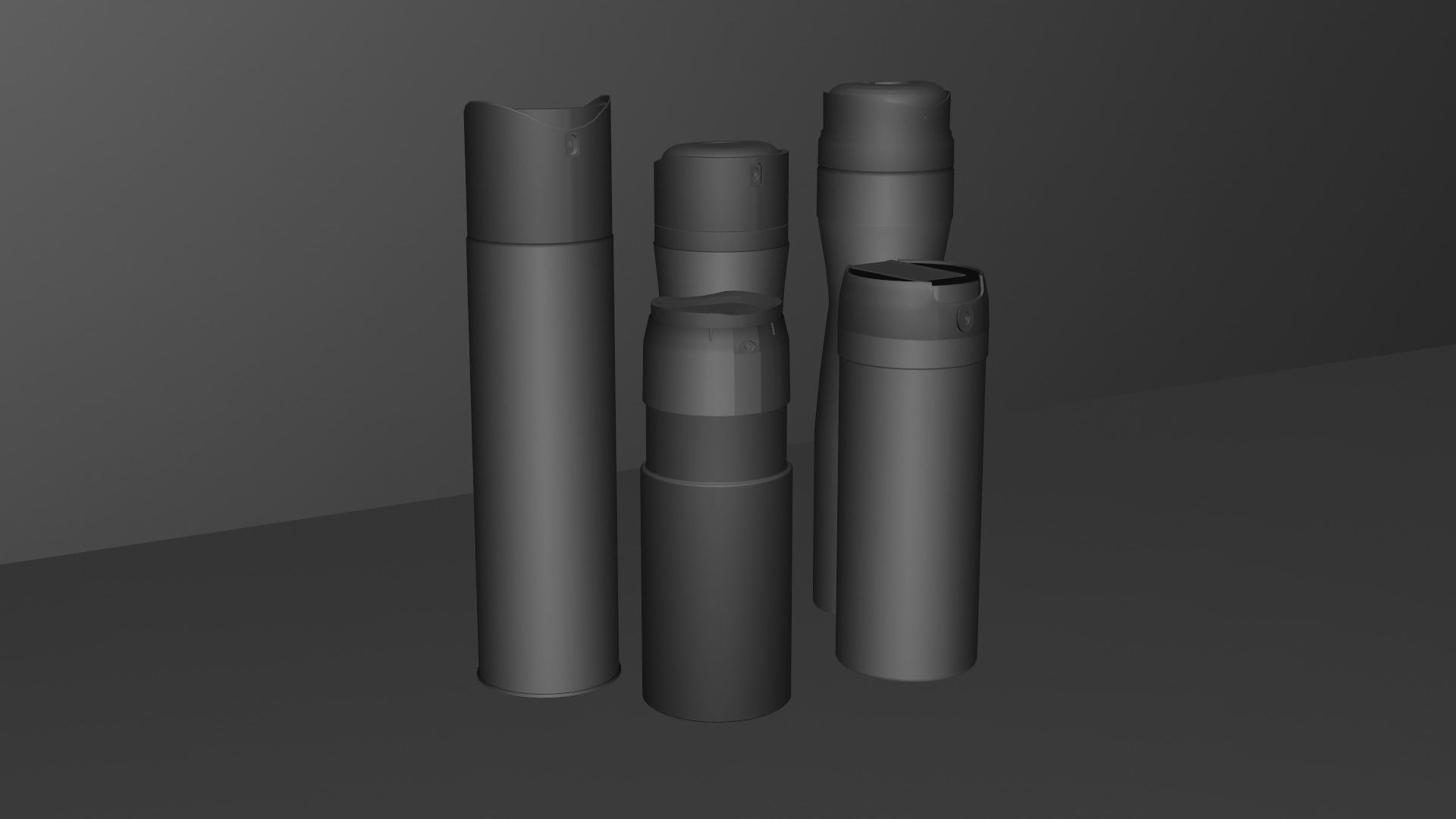 3D MODEL OF DEODORANTS Low-poly 3D model_13