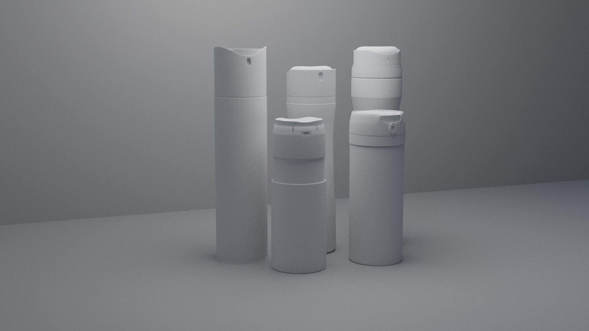 3D MODEL OF DEODORANTS Low-poly 3D model_1
