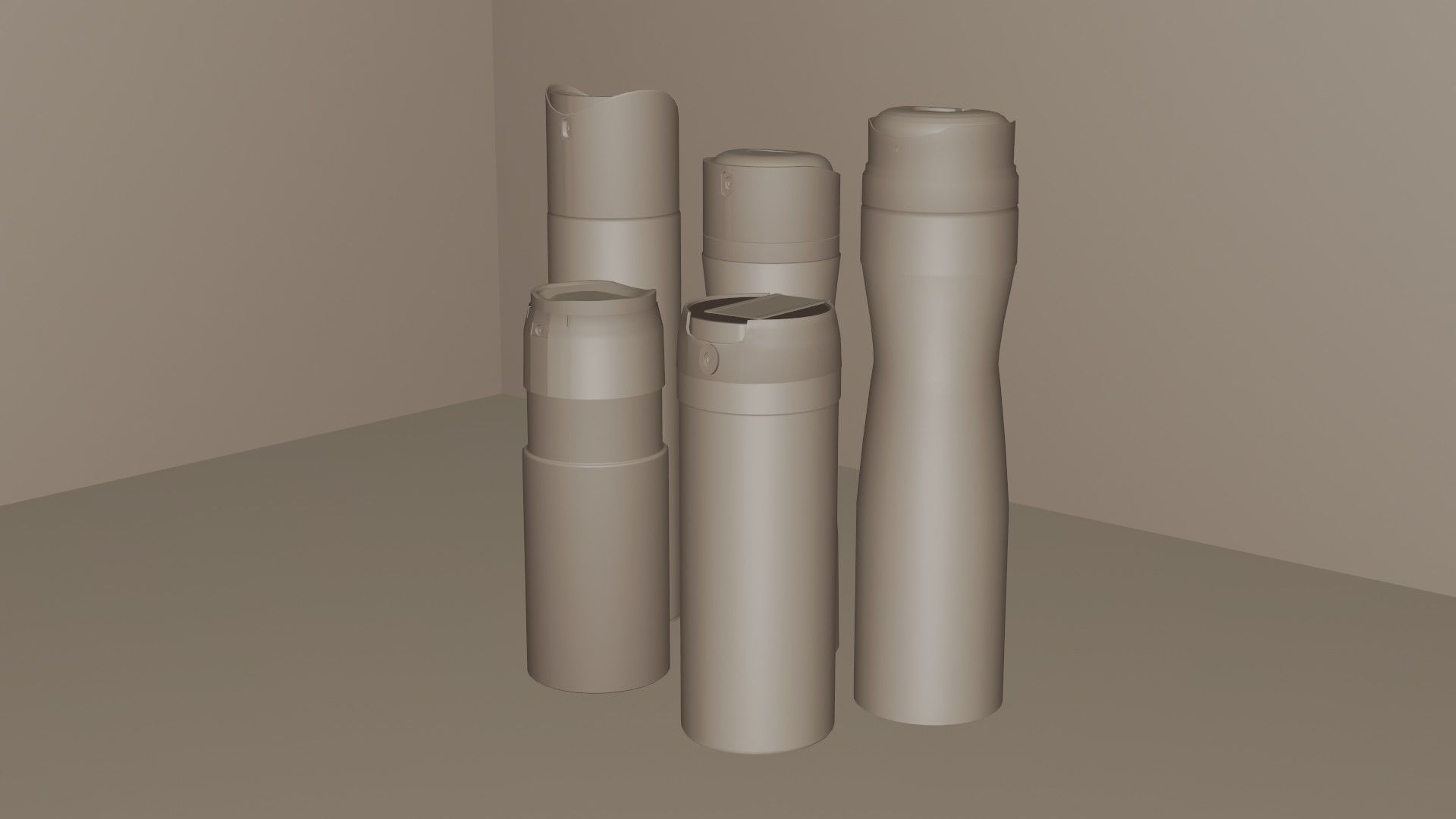 3D MODEL OF DEODORANTS Low-poly 3D model_11