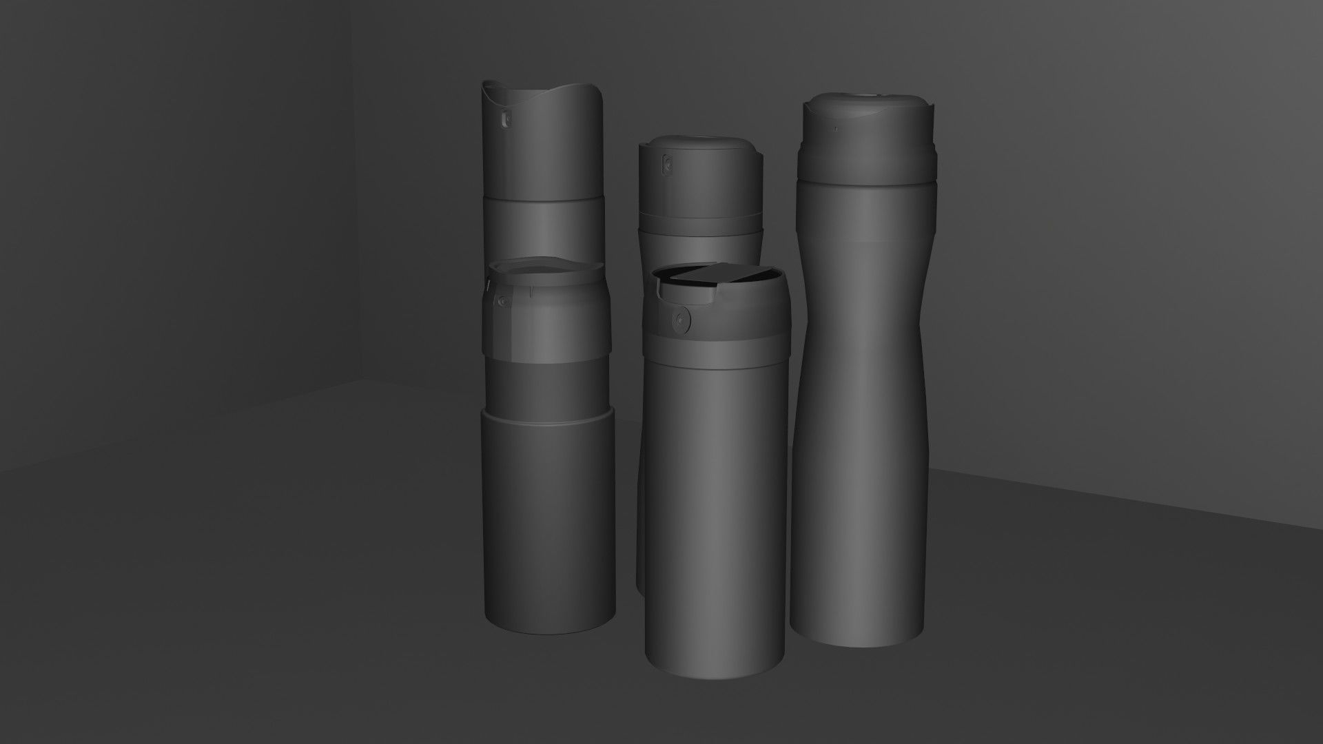 3D MODEL OF DEODORANTS Low-poly 3D model_12